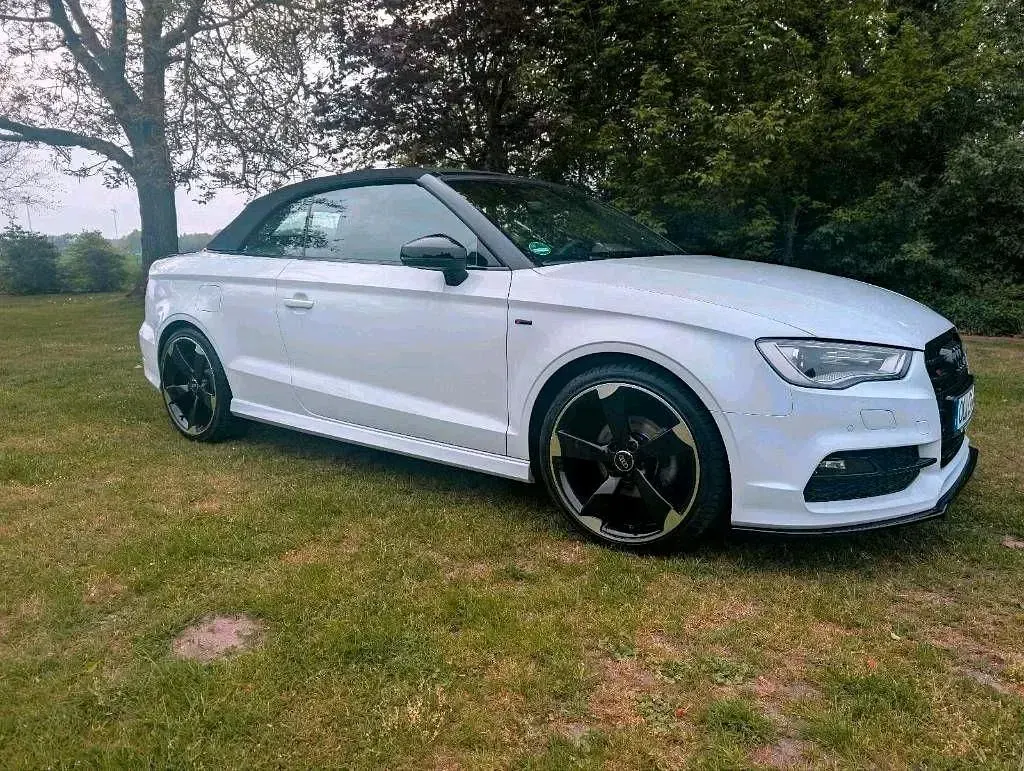 Gebraucht Audi A3 Cabriolet S-Line 150 PS (110 kW) 2015 Weiß Cabrio