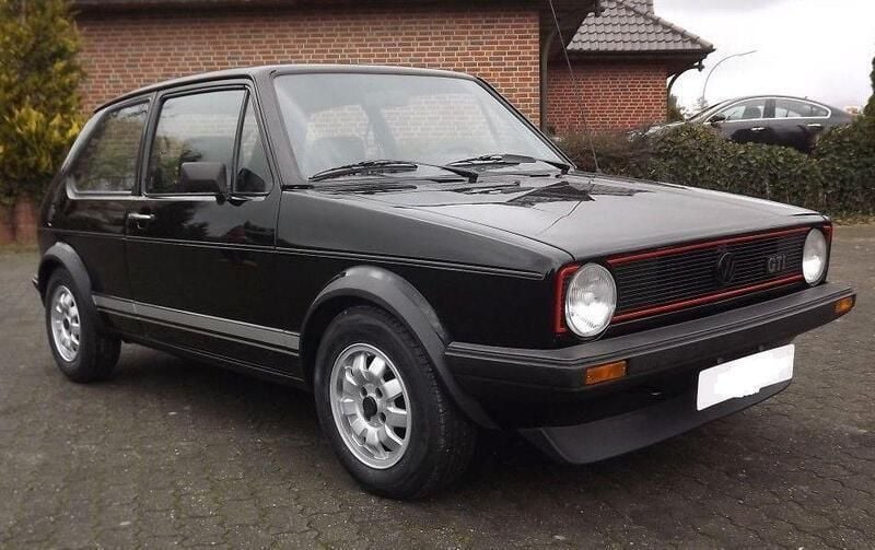 Schwarz Gebraucht 1983 VW Golf I GTI Limousine | 16.990 € - Bild 1/4