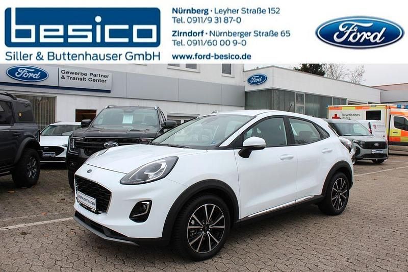 Gebraucht Ford Puma Titanium 125 PS (91 kW) 2024 Frost weiß SUV