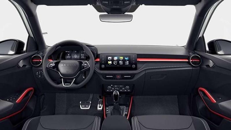 Neu Skoda Fabia Monte Carlo 150 PS (110 kW) 2025 Moon weiß + dach schwarz Kleinwagen