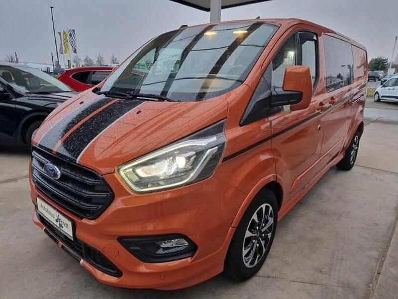 Orange Gebraucht 2021 Ford Transit Custom Sport Van / Kleinbus | 34.390 € (Etwas zu teuer) - Bild 1/4
