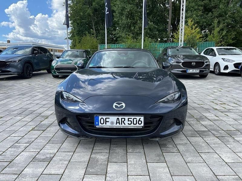 Blau Gebraucht 2025 Mazda MX5 Exclusive-Line Cabrio | 33.999 € (Fairer Preis) - Bild 1/4