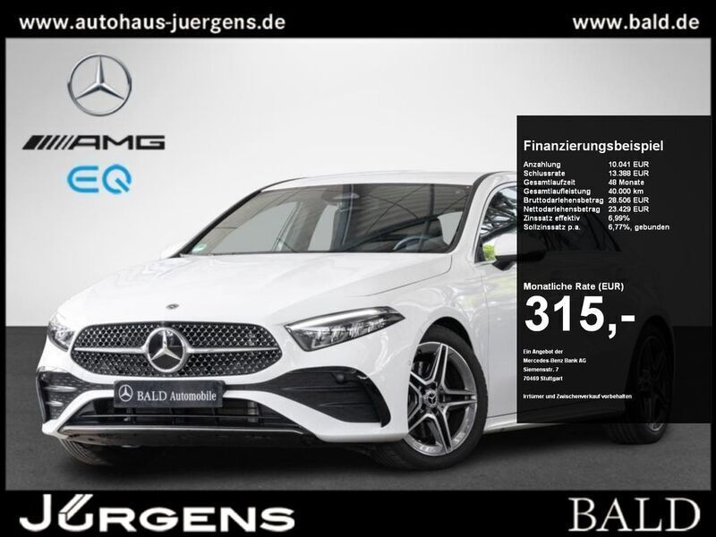 Polarweiss Gebraucht 2024 Mercedes A220 AMG Limousine | 35.790 € (Guter Preis) - Bild 1/4
