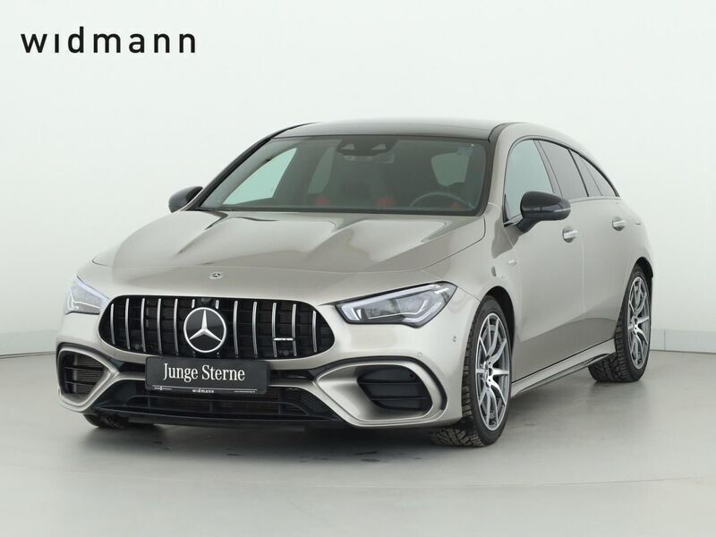 Mojavesilber Gebraucht 2020 Mercedes CLA45 AMG AMG Kombi | 42.850 € (Superpreis) - Bild 1/4
