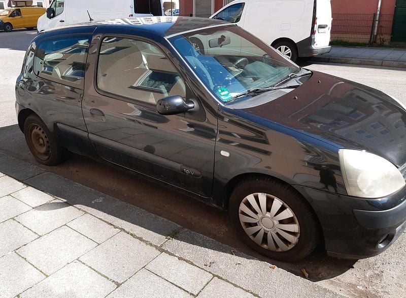 Gebraucht Renault Clio II 2004 Schwarz Kleinwagen