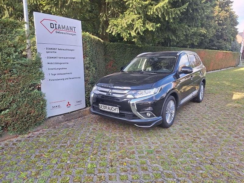 Gebraucht Mitsubishi Outlander Edition 150 PS (110 kW) 2017 Pantherschwarz SUV