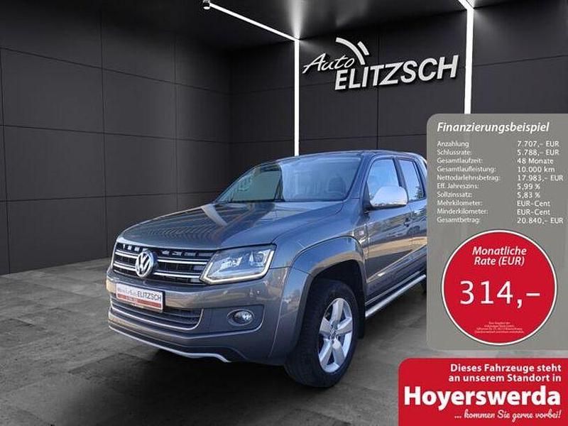 Natural grey metallic Gebraucht 2015 VW Amarok Ultimate Abholung | 25.690 € (Teuer) - Bild 1/4