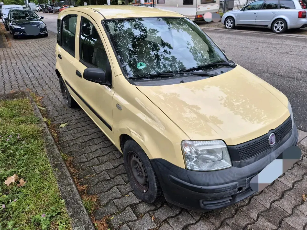 Usata Fiat Panda 55 CV (40 kW) 2009 Giallo Utilitaria
