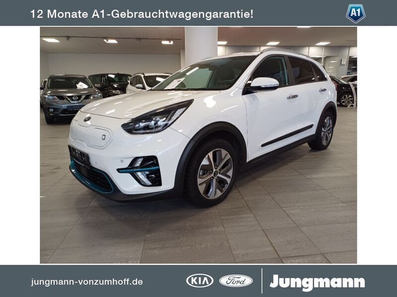 (swp) snow white pearl p Gebraucht 2021 Kia e-Niro 2 SUV | 27.990 € (Fairer Preis) - Bild 1/4