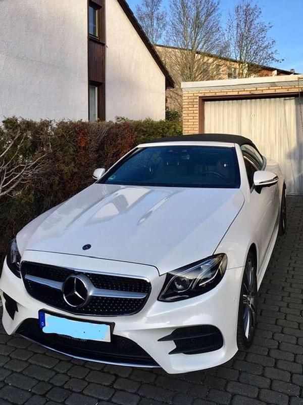 Gebraucht Mercedes E400 AMG line 333 PS (244 kW) 2017 Weiß Cabrio