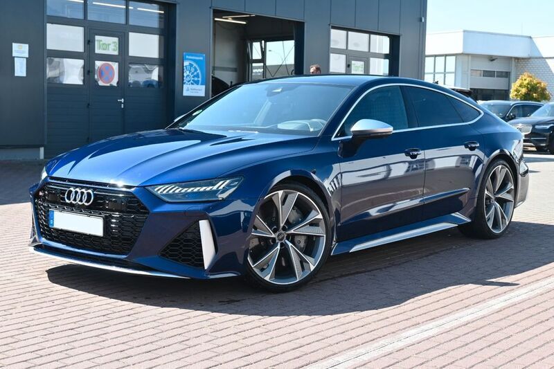 Blau Gebraucht 2020 Audi RS7 Ambiente Kleinwagen | 114.900 € - Bild 1/4