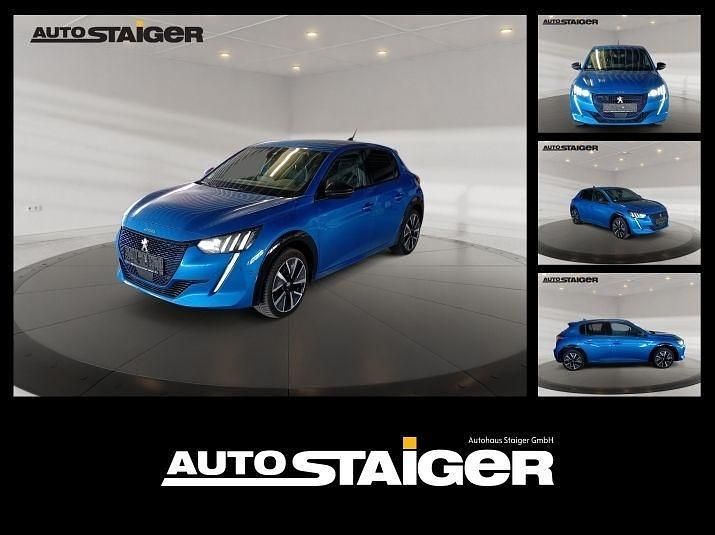 Blau/typ aussenverkleidung met Gebraucht 2022 Peugeot e-208 GT Kleinwagen | 18.483 € (Fairer Preis) - Bild 1/4