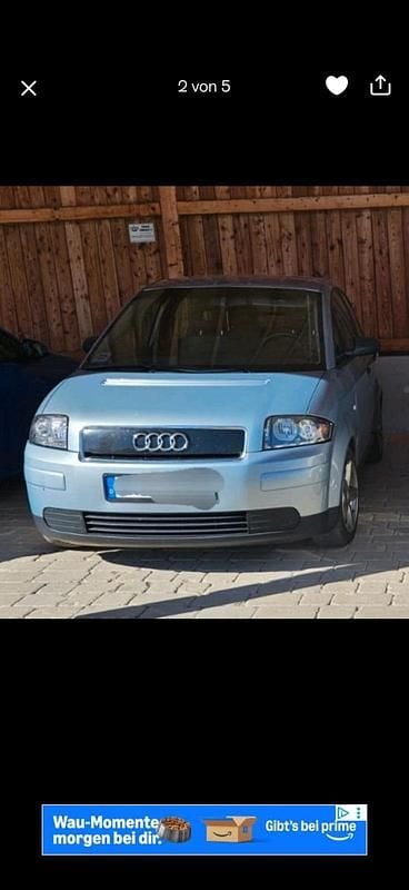 Gebraucht Audi A2 S-Line 75 PS (55 kW) 2001 Blau Kleinwagen