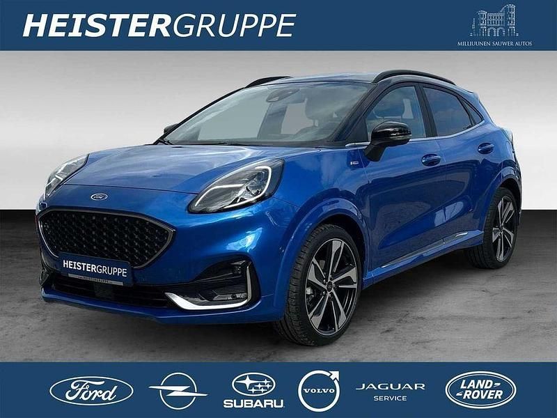 Blau Gebraucht 2021 Ford Puma Gen-E ST-Line SUV | 19.990 € (Fairer Preis) - Bild 1/4