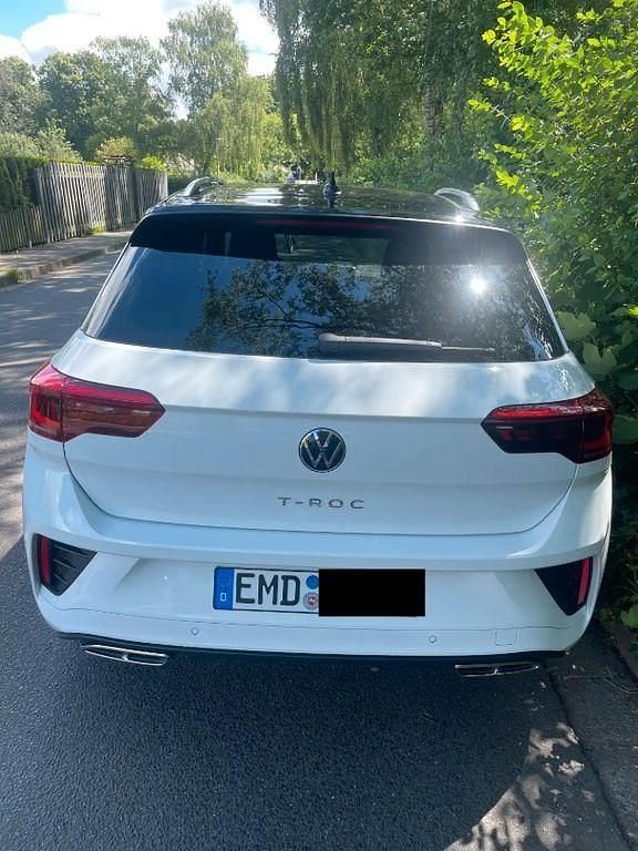 Gebraucht VW T-Roc R-line 150 PS (110 kW) 2023 Weiß SUV