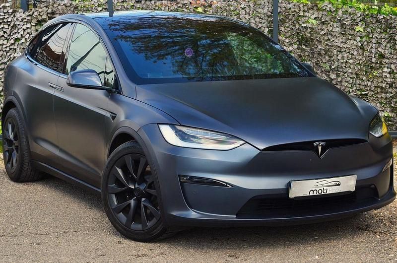 Usado Tesla Model X Plaid 759 kW (1033 CV) 2022 Gris SUV