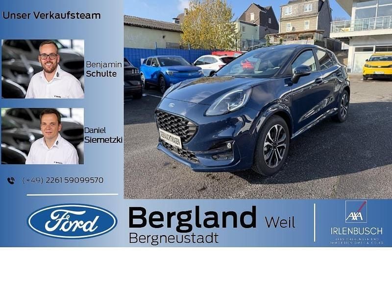 Lackierung solid "blazerblau" blau Gebraucht 2024 Ford Puma ST-Line Coupé | 21.980 € (Guter Preis) - Bild 1/4