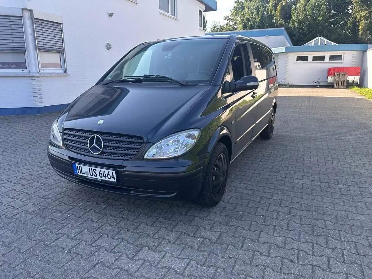 Gebraucht Mercedes Viano 204 PS (150 kW) 2007 Schwarz Van / Kleinbus