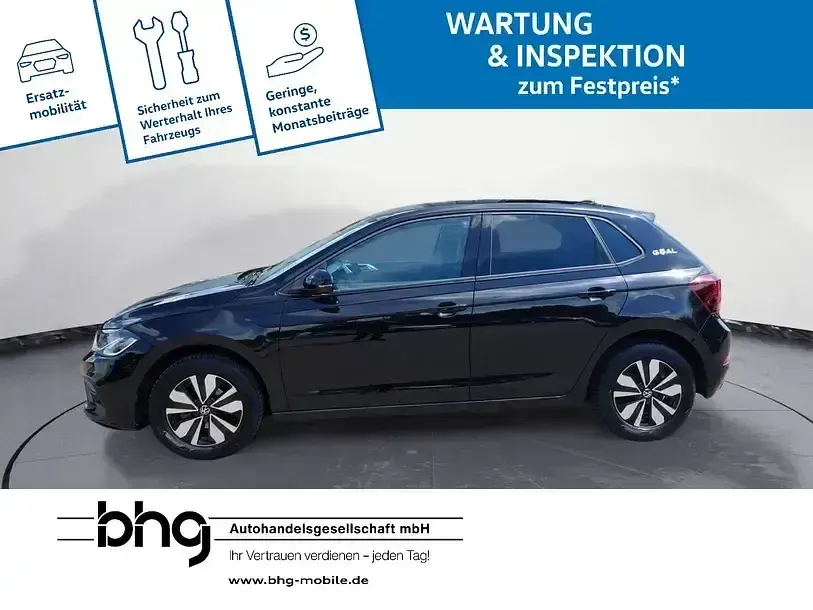 Gebraucht VW Polo Goal 95 PS (69 kW) 2025 Schwarz Kleinwagen