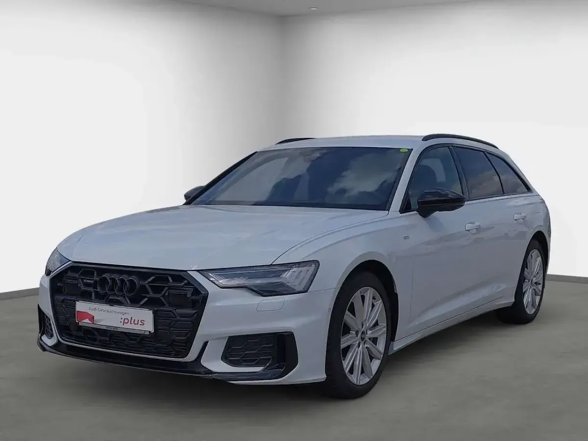 Gebraucht Audi A6 S-Line 299 PS (219 kW) 2025 Gletscherweiss metallic Kombi