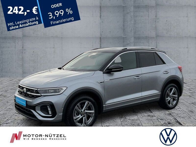 Silber Gebraucht 2024 VW T-Roc R-line SUV | 31.330 € (Guter Preis) - Bild 1/4