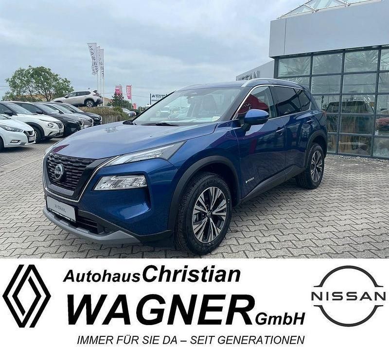 Blau Neu 2025 Nissan X-Trail N-Connecta SUV | 37.990 € - Bild 1/4