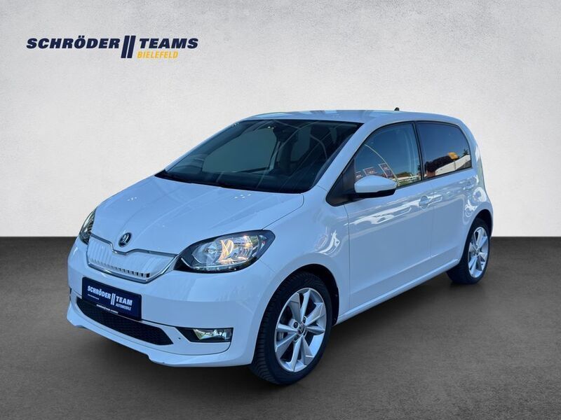 Weiß Gebraucht 2021 Skoda Citigo-e IV Style Kleinwagen | 13.370 € (Fairer Preis) - Bild 1/4