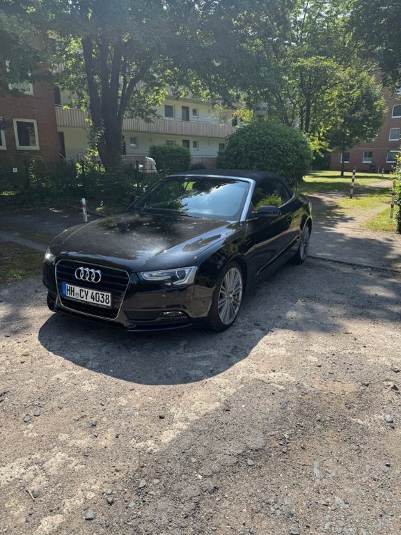 Schwarz Gebraucht 2014 Audi A5 Cabriolet Comfort Cabrio | 12.000 € (Superpreis) - Bild 1/4