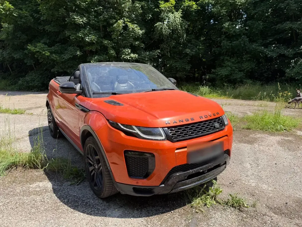 Gebraucht Land Rover Range Rover evoque 179 PS (131 kW) 2017 Orange Cabrio