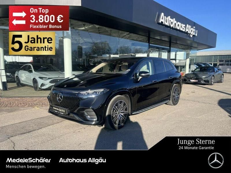 Lack obsidianschwarz (metallic) Gebraucht 2024 Mercedes EQS580 AMG SUV | 105.769 € (Fairer Preis) - Bild 1/4