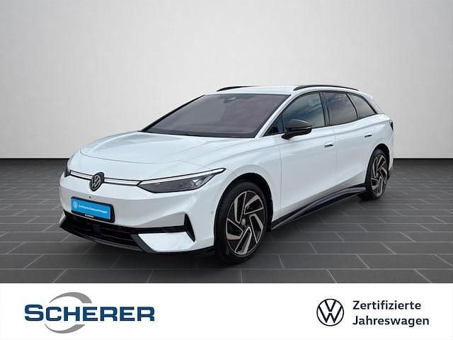 Weiß Gebraucht 2024 VW ID.7 Pro Limousine | 47.500 € (Fairer Preis) - Bild 1/4