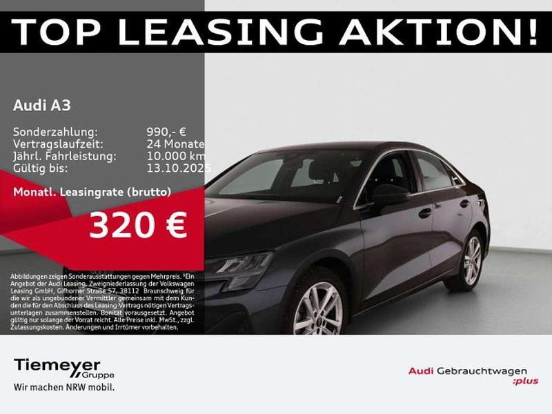 Grau Gebraucht 2025 Audi A3 Advanced Limousine | 33.790 € (Guter Preis) - Bild 1/4