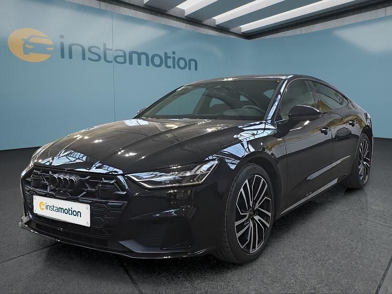 Schwarz Gebraucht 2024 Audi A7 Kleinwagen | 60.149 € (Fairer Preis) - Bild 1/4