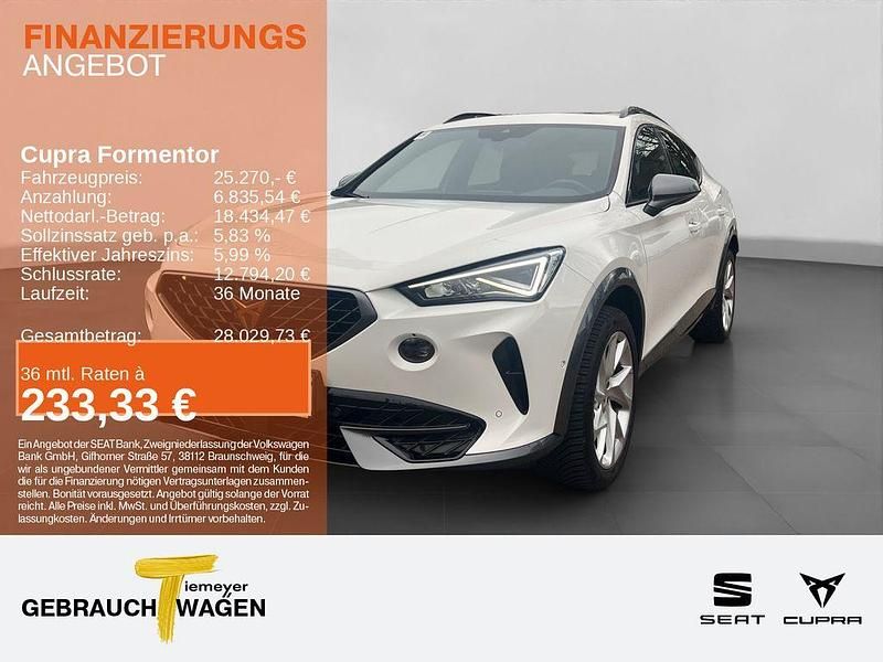 Second-hand Cupra Formentor 150 CP (110 kW) 2024 Alb SUV