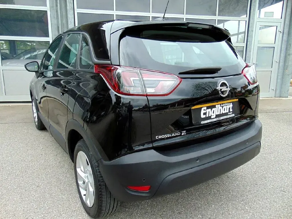 Gebraucht Opel Crossland X Edition 110 PS (80 kW) 2020 Schwarz SUV