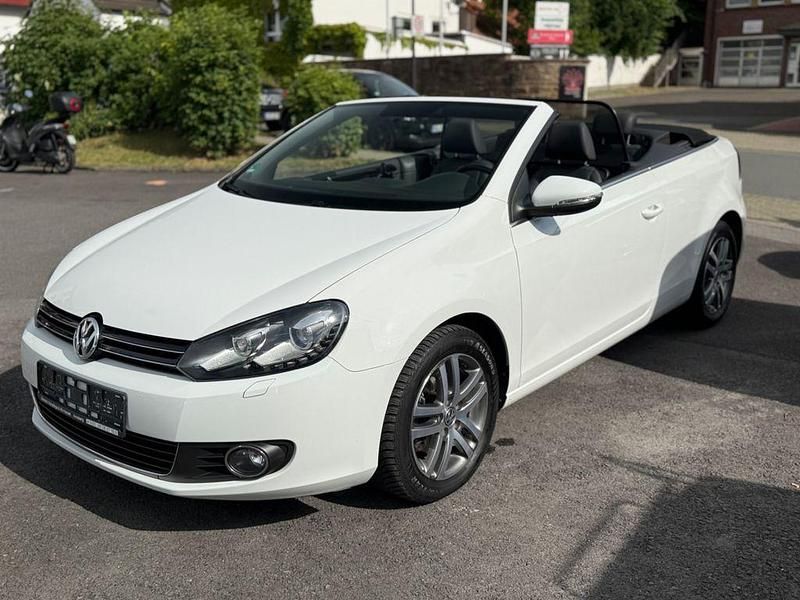 Weiß Gebraucht 2013 VW Golf Cabriolet Cabrio | 10.990 € (Fairer Preis) - Bild 1/4