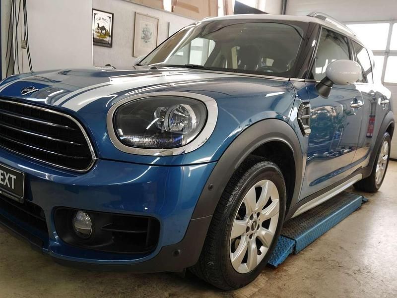 Island blue metallic Gebraucht 2018 Mini Cooper Countryman SUV | 16.900 € (Fairer Preis) - Bild 1/4