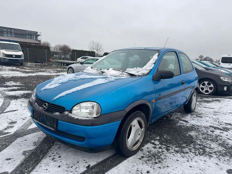 Blau Gebraucht 1998 Opel Corsa Eco Kleinwagen | 400 € (Superpreis) - Bild 1/4