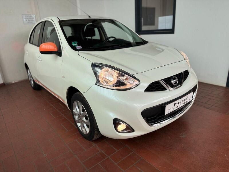 Weiß Gebraucht 2014 Nissan Micra Acenta Kleinwagen | 5.900 € (Fairer Preis) - Bild 1/4