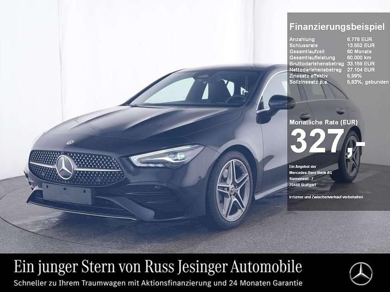 Kosmosschwarz Gebraucht 2024 Mercedes CLA200 Shooting Brake AMG Kombi | 33.880 € (Fairer Preis) - Bild 1/3