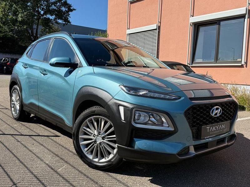 Blau Gebraucht 2018 Hyundai Kona Trend SUV | 12.990 € (Guter Preis) - Bild 1/4