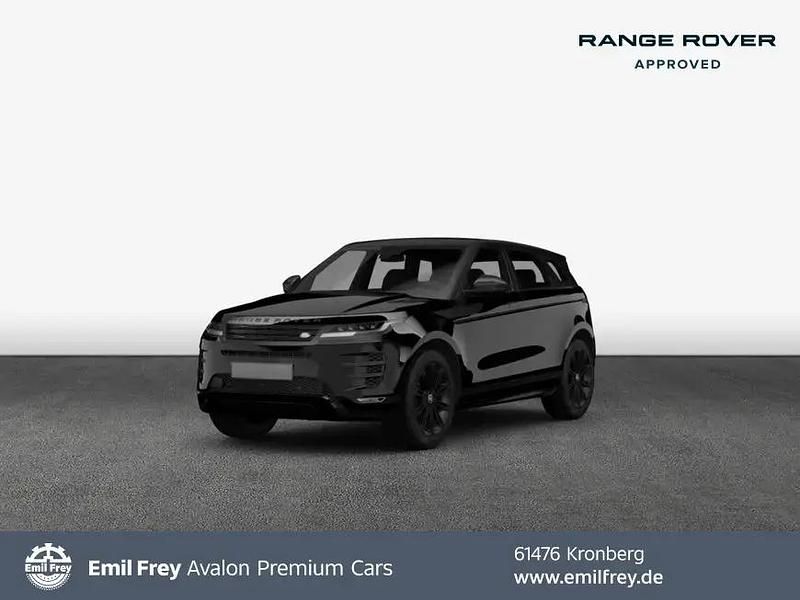 Santorini black metallic Gebraucht 2024 Land Rover Range Rover evoque SE Dynamic SUV | 44.900 € (Fairer Preis) - Bild 1/4