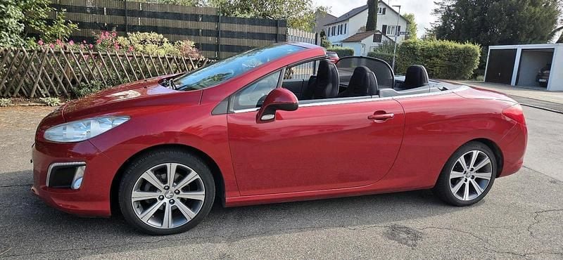 Rot Gebraucht 2014 Peugeot 308 CC Allure Cabrio | 7.150 € (Superpreis) - Bild 1/4