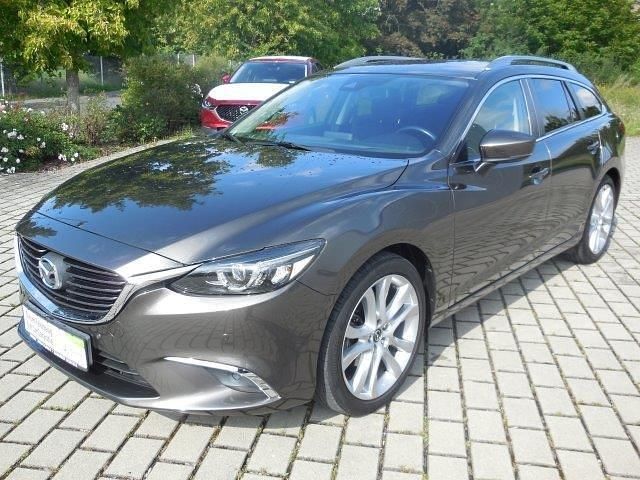 Gebraucht Mazda 6 Nakama 165 PS (121 kW) 2017 Obsidiangrau metallic Kombi