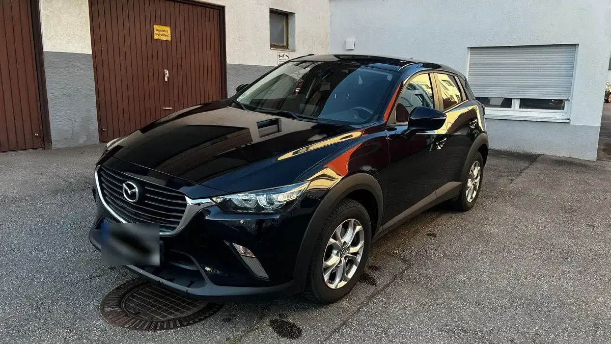 Gebraucht Mazda CX-3 119 PS (87 kW) 2018 Schwarz SUV