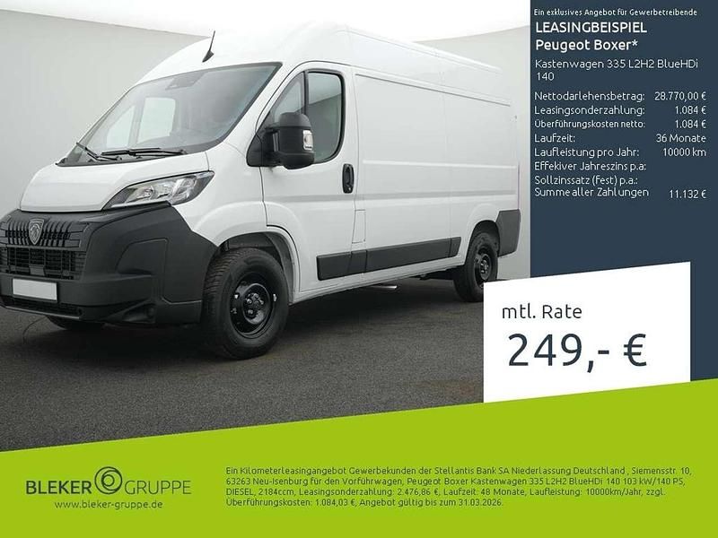 Gebraucht Peugeot Boxer 140 PS (102 kW) 2025 Kaolinweiß Van