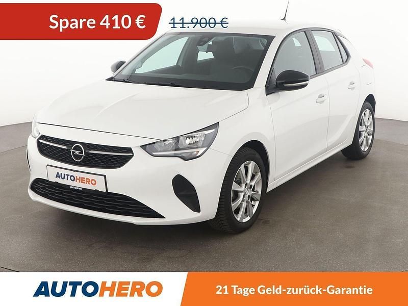 Weiß Gebraucht 2021 Opel Corsa Edition Kleinwagen | 11.280 € (Guter Preis) - Bild 1/3