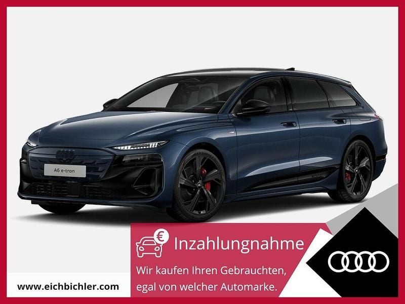 Plasmablau metallic Gebraucht 2025 Audi A6 e-tron Ambiente Kombi | 80.820 € (Fairer Preis) - Bild 1/4