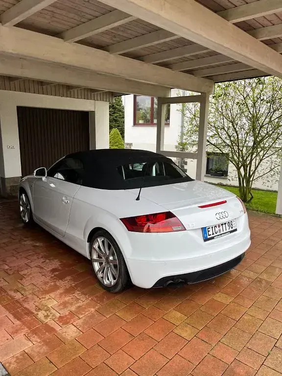 Gebraucht Audi TT Roadster S-Line 160 PS (117 kW) 2014 Weiß Cabrio