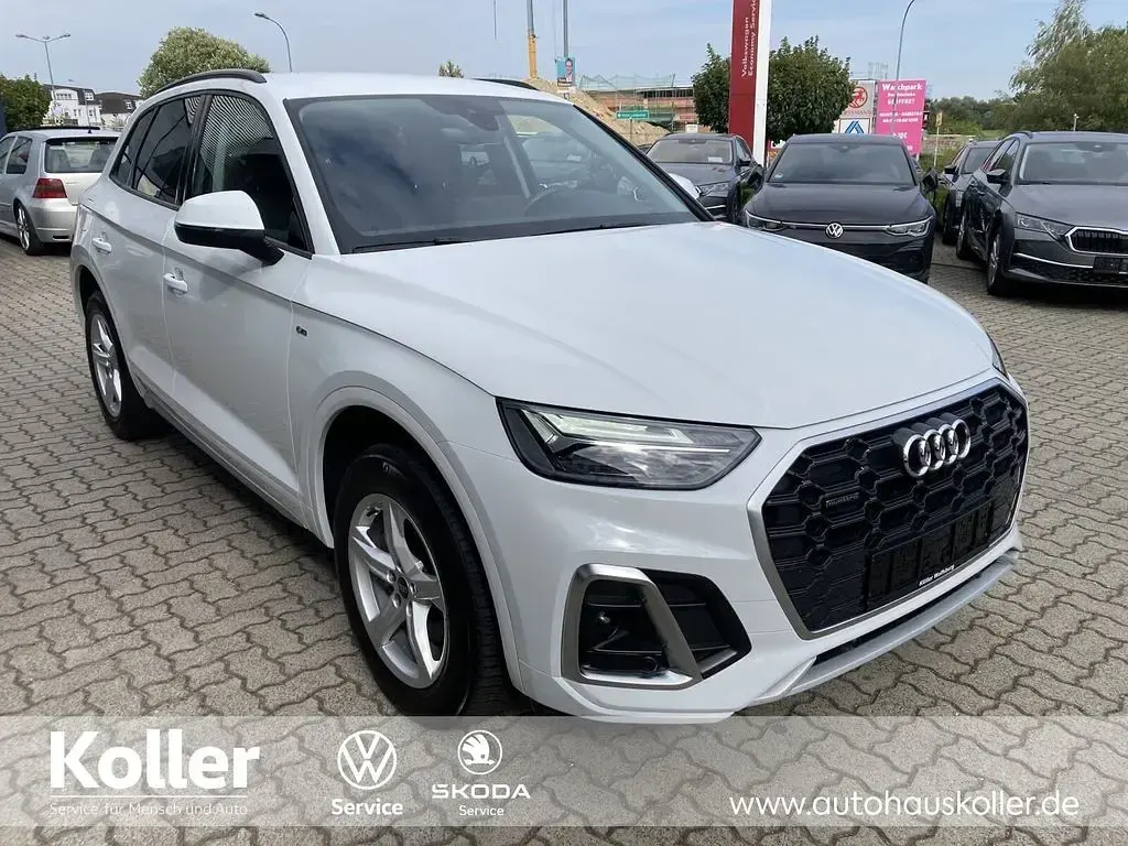 Gebraucht Audi Q5 S-Line 204 PS (150 kW) 2024 Weiß SUV